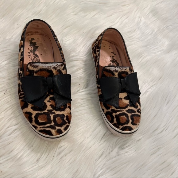 Kate Spade Delise Leopard Print Slip On Sneakers - Picture 2 of 10